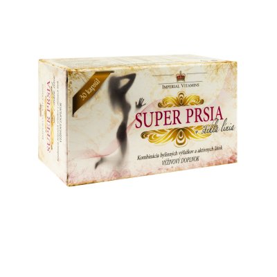 SUPER PRSIA + štíhla línia pre ženy 30 kapsúl