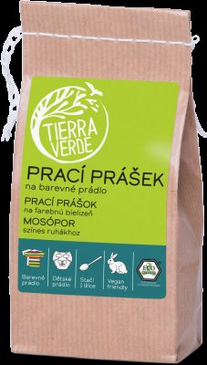 TIERRA VERDE Prací prášok na farebnú bielizeň 250 g