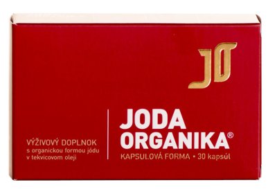 JODA ORGANIKA Kapsulová forma 30 kapsúl