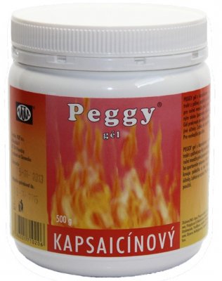 PEGGY Gél kapsaicínový 500 g