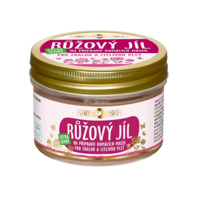 PURITY VISION Ružový íl – extra jemný 175 g