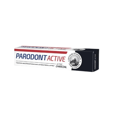 PARODONT ACTIVE Zubná pasta Charcoal 75 ml