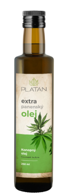 PLATAN Konopný olej 250 ml