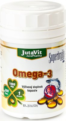 JUTAVIT Omega-3 100 kapsúl