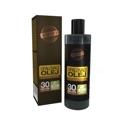 Opalovací olej s astaxanthinem SPF30, 100 ml