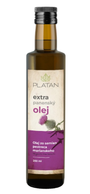 PLATAN Olej zo semien pestreca marianskeho 250 ml