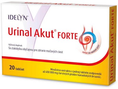 IDELYN BELIEMA Urinal Akut FORTE 20 tabliet