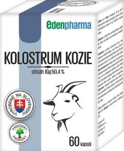 EDENPHARMA Kozí kolostrum 60 kapslí