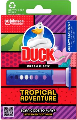 DUCK WC čistič Fresh Discs Tropical Adventure 36 ml