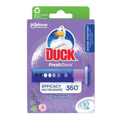 DUCK WC blok Fresh Discs Levandule 36 ml DUCK WC blok Fresh Discs Levandule 36 ml