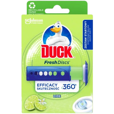 DUCK WC blok Fresh Discs Limetka 36 ml DUCK WC blok Fresh Discs Limetka 36 ml