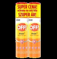 OFF! Repelent proti hmyzu Max 2 x 100 ml