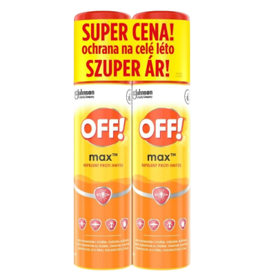 OFF! Repelent proti hmyzu Max 2 x 100 ml