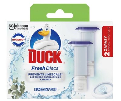 DUCK WC blok Fresh Discs Eucalyptus 2 x 36 ml