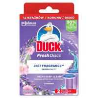 DUCK Fresh Discs Čistič WC Levandule náplň 2 x 36 ml