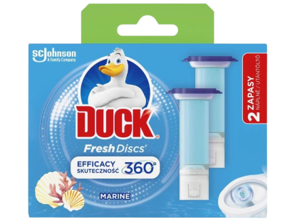 DUCK WC blok Fresh Discs Marine 2 x 36 ml