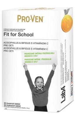 PRO-VEN Fit for School žuvacie tablety 30 ks