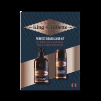 Gillette Xmass sada King C. šampon 3v1 + hydratační krém 350 ml 100 ml