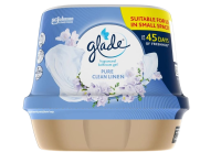 GLADE Clean Linen vonný gel do koupelny 180 g GLADE Clean Linen vonný gel do koupelny 180 g