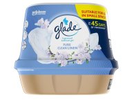 GLADE Clean Linen vonný gel do koupelny 180 g