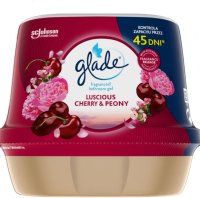 GLADE osvěžovač vzduchu gel do koupelny Luscious Cherry & Peony 180 g