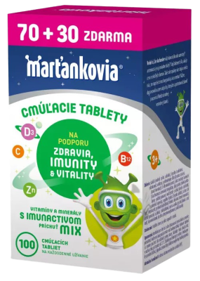 MARŤANKOVIA s Imunactivom mix 100 tabliet