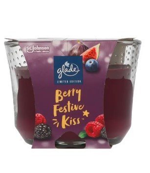 GLADE Vonná svíčka Berry Festive Kiss 204 g