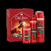 Old Spice Xmass sada Bearglove deodoranty a sprchový gel 3 ks