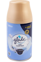 GLADE Pure Clean Linen, Automatický osvěžovač vzduchu - náhradní náplň 269 ml