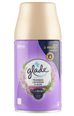 GLADE Calm Levandule & Jasmin, Automatický osvěžovač vzduchu - náhradní náplň 269 ml