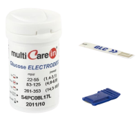 MULTICARELN MultiCareIn Glucose Testovacie prúžky na meranie hladiny glukózy v krvi 50 ks