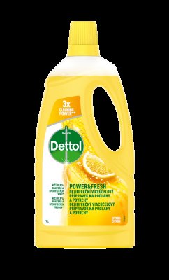 DETTOL Fresh Citron dezinfekční přípravek na podlahy a povrchy 1 l