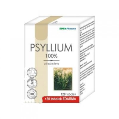 Edenpharma Psyllium orální tobolky 120 +30 zdarma