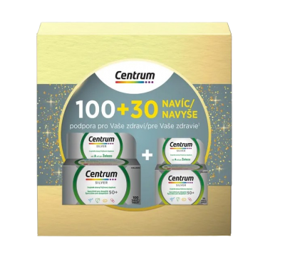 CENTRUM Silver AZ 50+, Dárkové balení 100 + 30 tablet