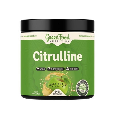 GREENFOOD NUTRITION Citrulline, juicy apple 240 g