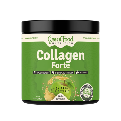 GREENFOOD NUTRITION Collagen Forte, juicy apple 180 g