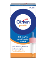 OTRIVIN Otrivin pro děti 0.5mg/m nosní podání 10 ml