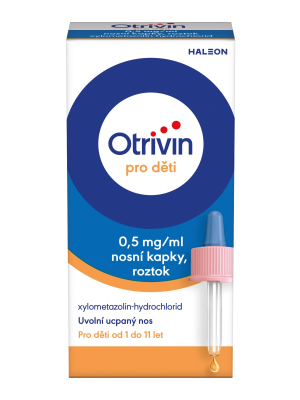 OTRIVIN Otrivin pro děti 0.5mg/m nosní podání 10 ml