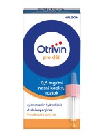 OTRIVIN Otrivin pro děti 0.5mg/m nosní podání 10 ml