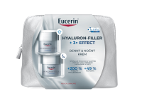 EUCERIN Vánoční taštička Hyaluron-Filler + 3x Effect Denní krém + Noční krém