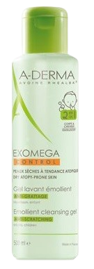 A-derma Exomega Control zvláčňující mycí gel 2v1 500 ml