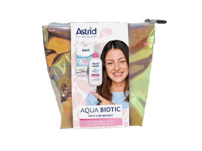 ASTRID Aqua Biotic, Kosmetická sada pro ženy, pro suchou a citlivouvou pleť