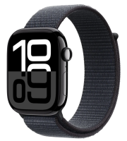 APPLE Apple Watch Series 10 GPS 42mm Jet Black Aluminium Case with Ink Sport Loop