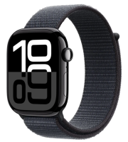 APPLE Apple Watch Series 10 GPS 42mm Jet Black Aluminium Case with Ink Sport Loop