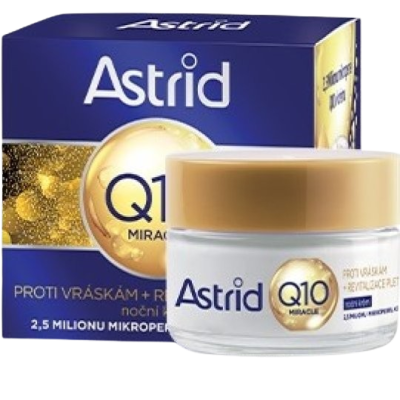 ASTRID Q10 Miracle Noční krém proti vráskám 50 ml