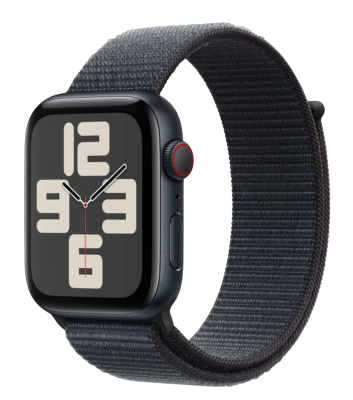 APPLE Watch SE GPS + Cellular 40mm Midnight Aluminium Case with Ink Sport Loop