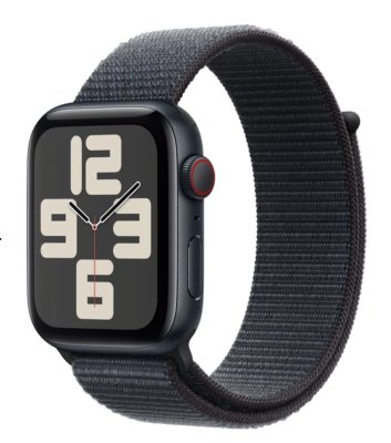 APPLE Watch SE GPS + Cellular 40mm Midnight Aluminium Case with Ink Sport Loop