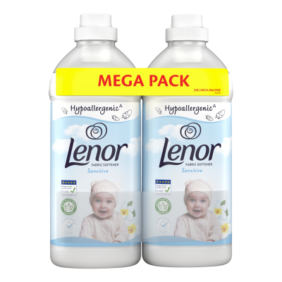 LENOR Sensitive 98 praní, 2 x 1.2 l