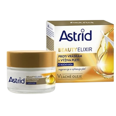 ASTRID Beauty elixir Vyživující noční krém proti vráskám 50 ml