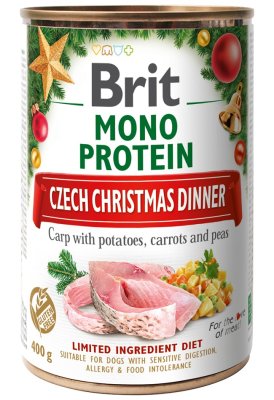 BRIT Dog Monoprotein Christmas can 400 g